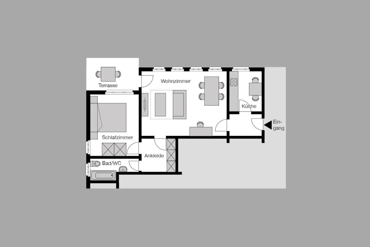 שאפהאוזן City Stay Furnished Apartments - Fasenstaubstrasse מראה חיצוני תמונה